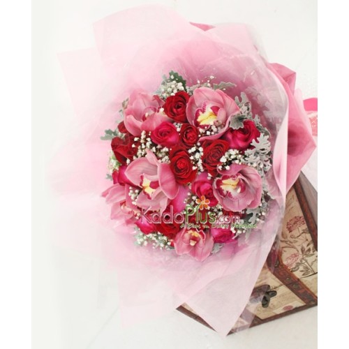 Cymbidiums & Roses